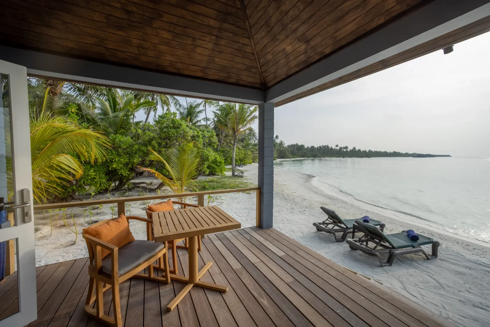kuredu island resort & spa maldives two bedroom beach villa exterior deck