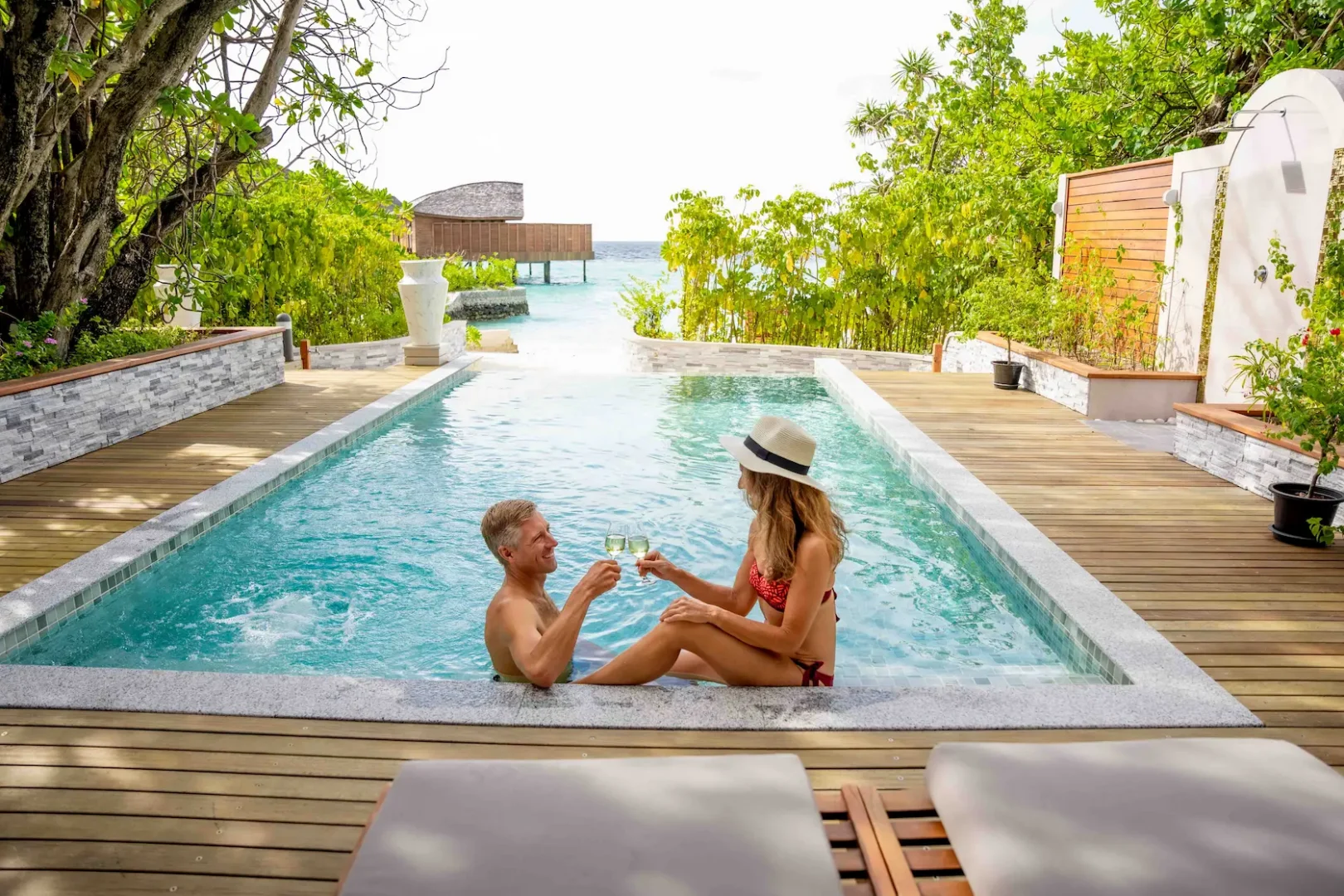 lily beach maldives beach residence poolside lifestyle