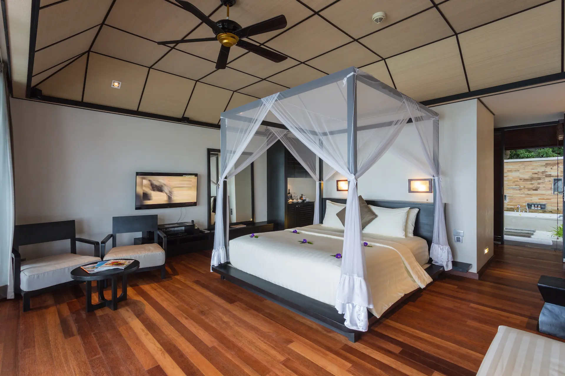 lily beach maldives lagoon villa interior featuring elegant tropical design with soft natural light and a serene lagoon inspired ambience