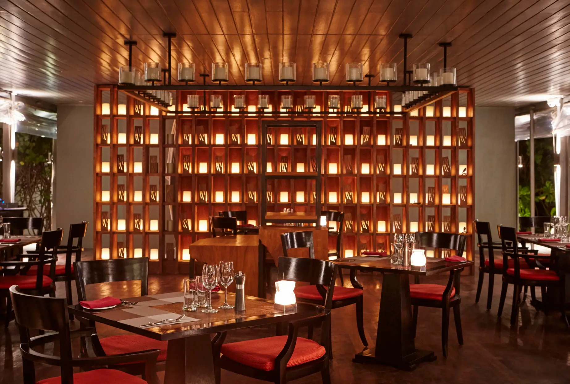 lux south ari atoll allegria restaurant offering elegant beachfront dining