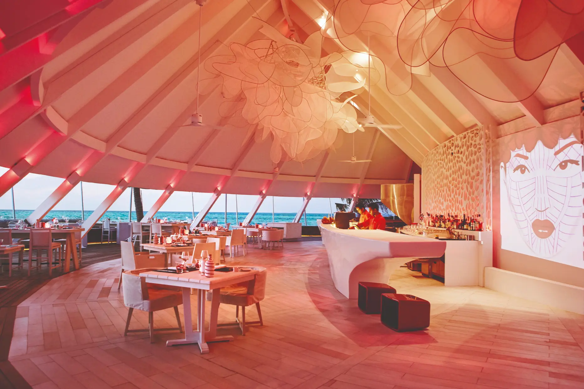 lux south ari atoll maldives beach rouge mediterranean inspired beachfront dining with wood fired pizzas and lagoon views