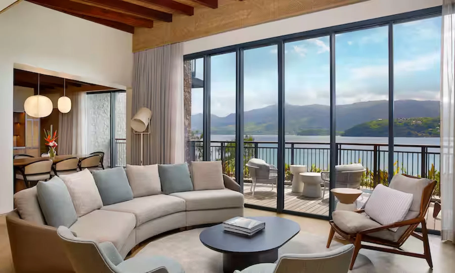 mango house seychelles two-bedroom cliff house panorama suite lounge area