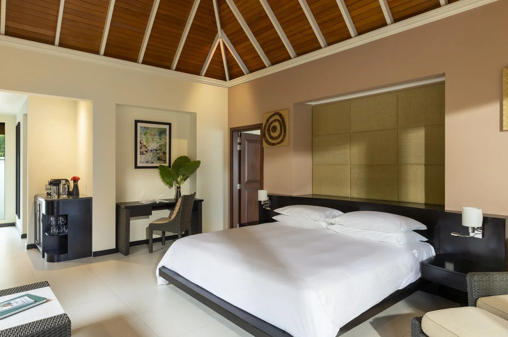 niva labriz seychelles beach villa with garden plunge pool bath with freestanding tub and tropical view