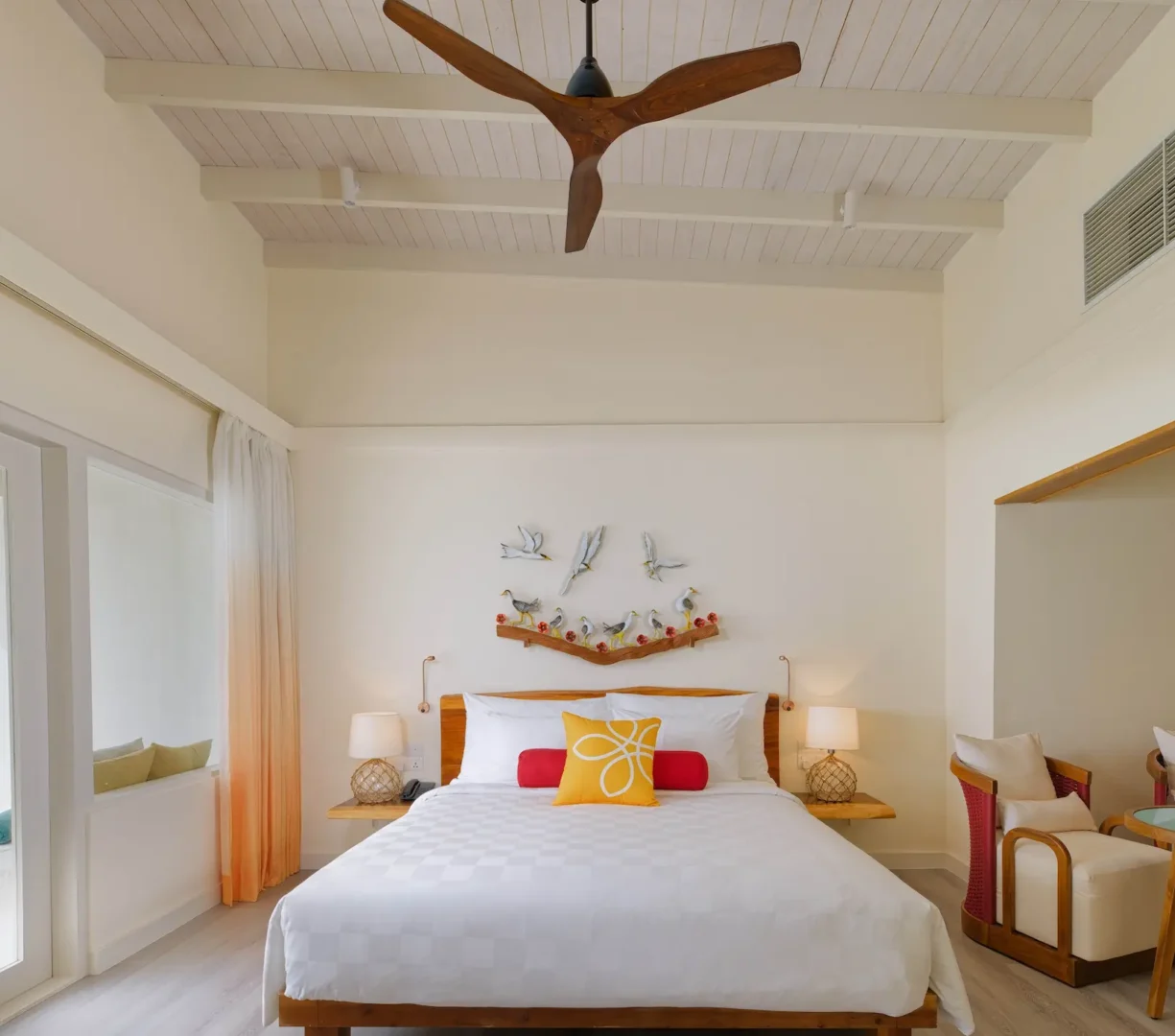 oblu nature helengeli two bedroom family villa with pool interior featuring soft natural tones elegant island design and a calm spacious ambience