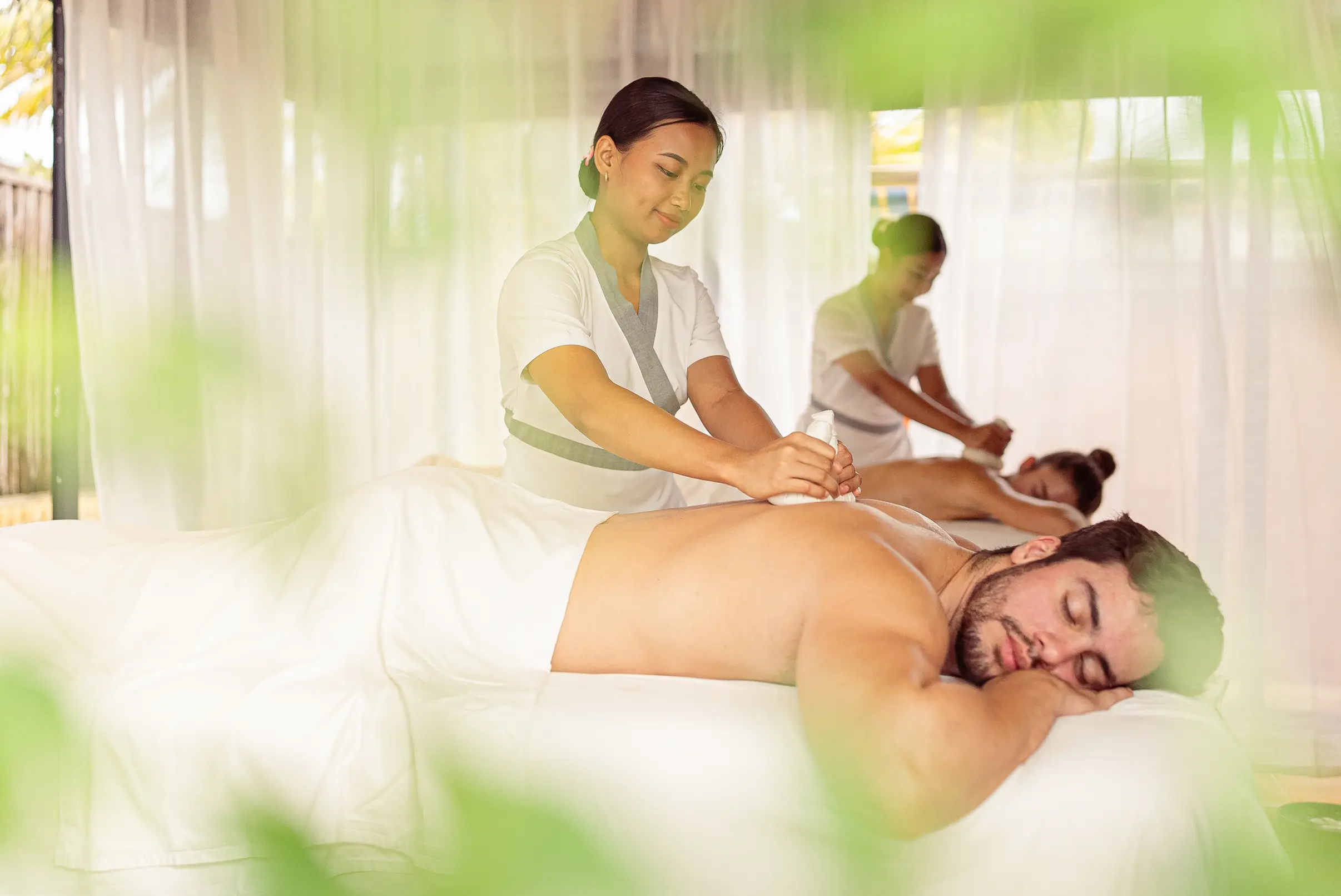 oblu select lobigili maldives elena spa lifestyle calming spa ambience with soothing lighting natural textures and tranquil island wellness atmosphere