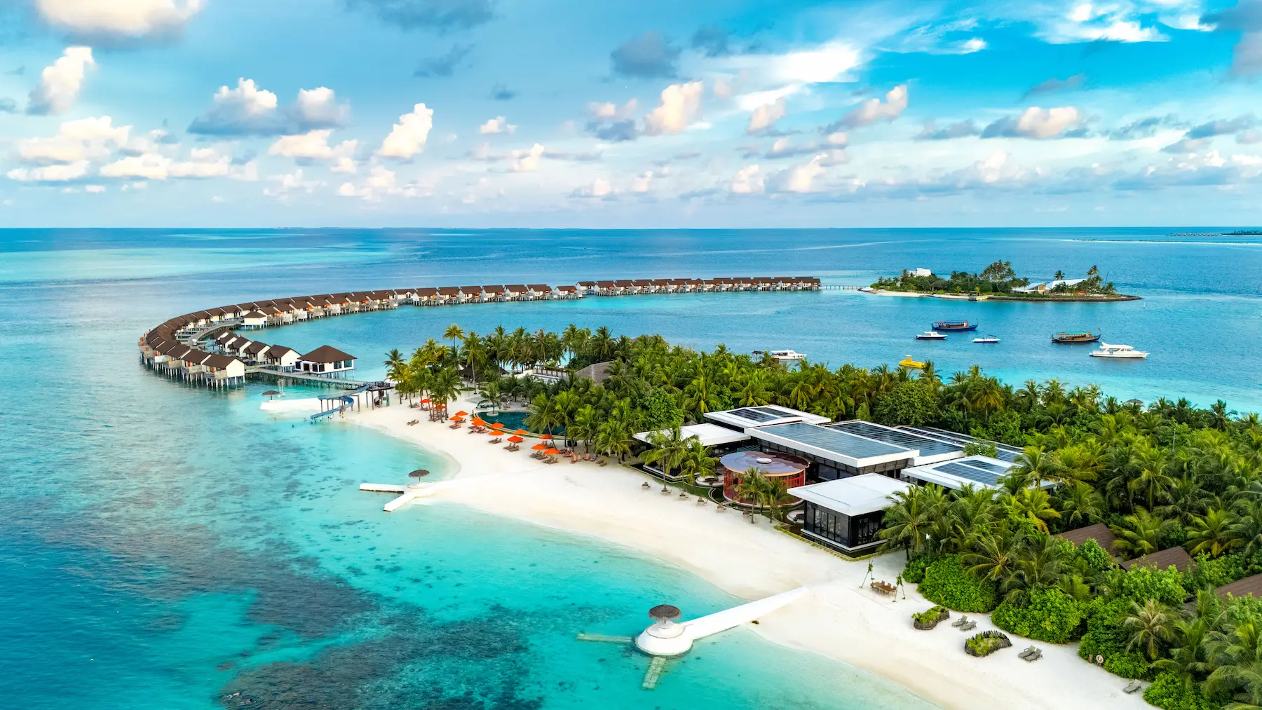 oblu select sangeli island aerial view sangeli maldives