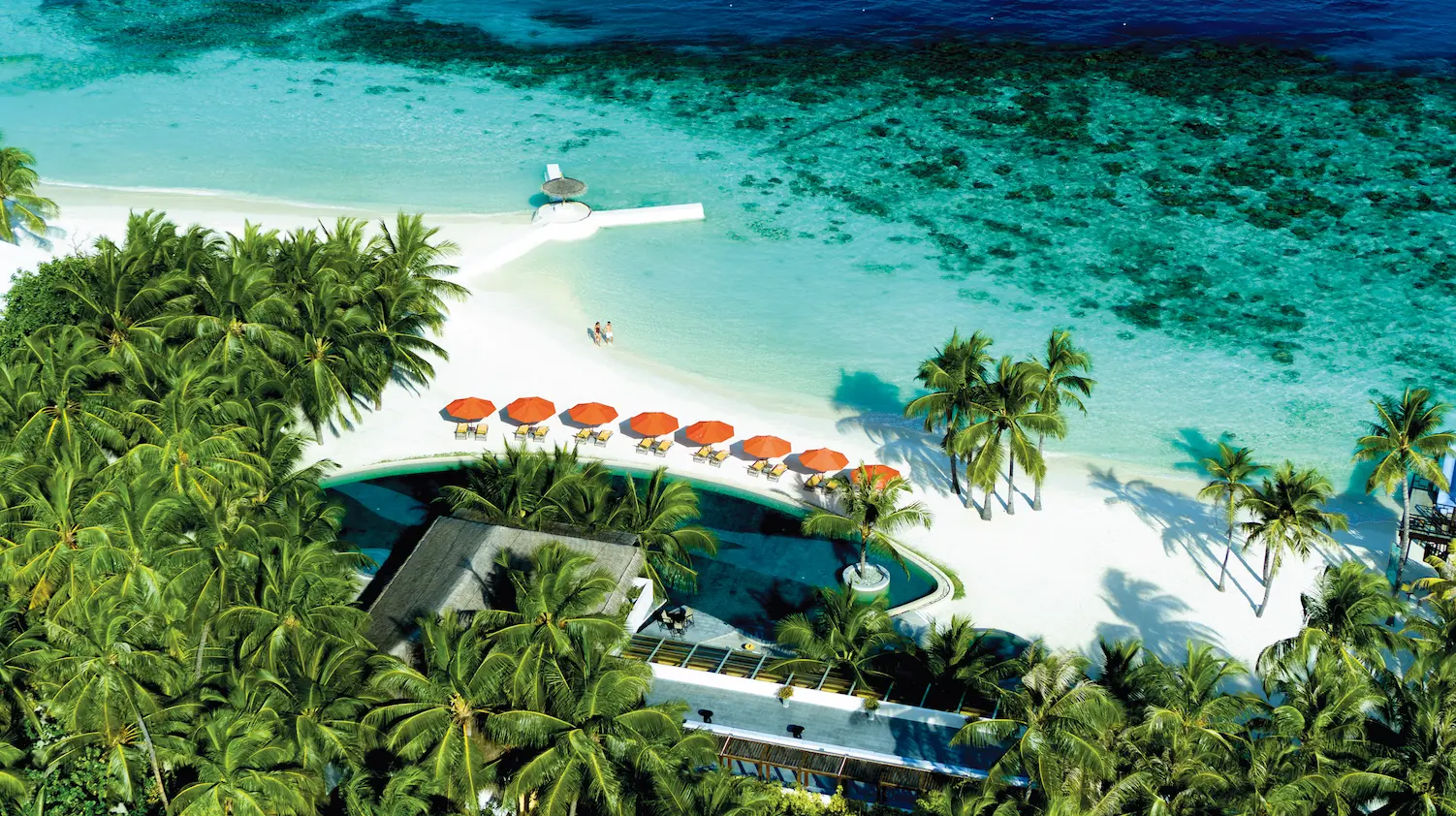 oblu select sangeli sangs bar aerial view sangeli maldives