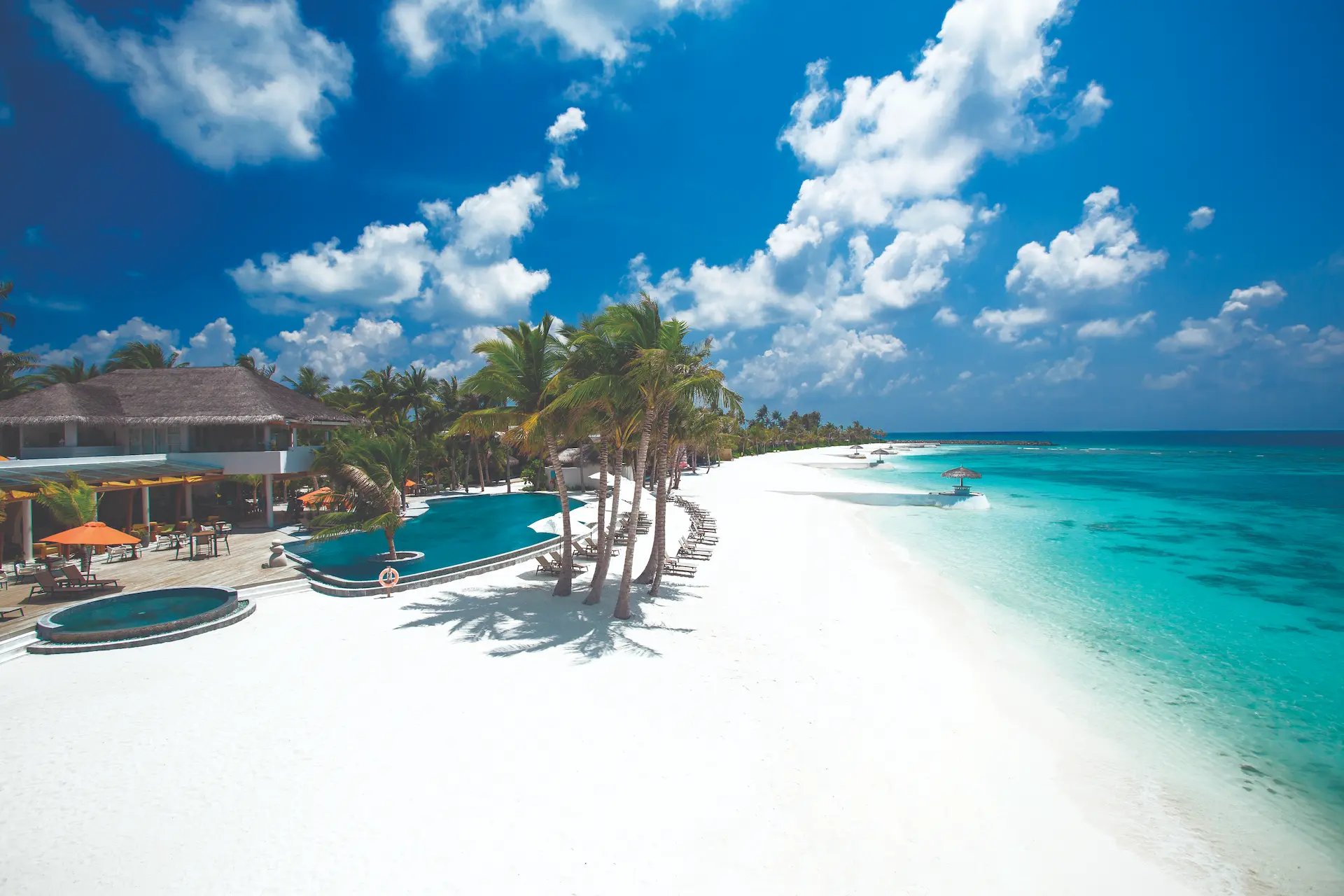 oblu select sangeli the sangs pool and beach outlets and dining sangeli maldives