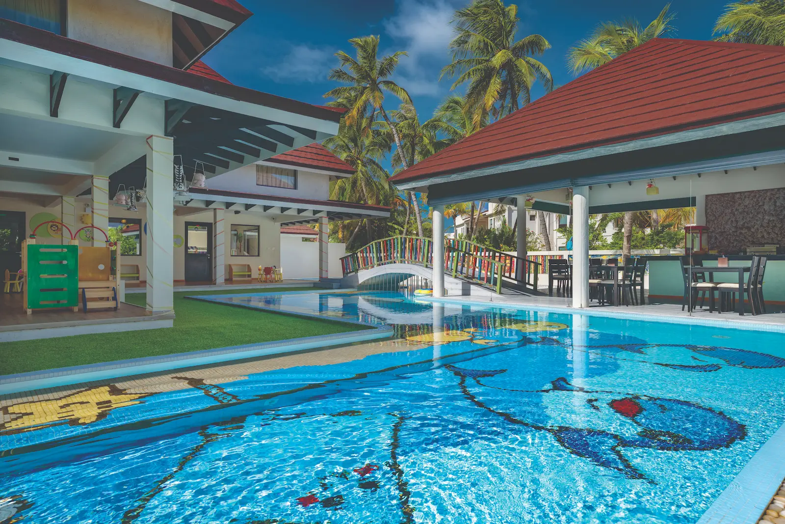 oblu xperience ailafushi kids club pool activities and services ailafushi maldives