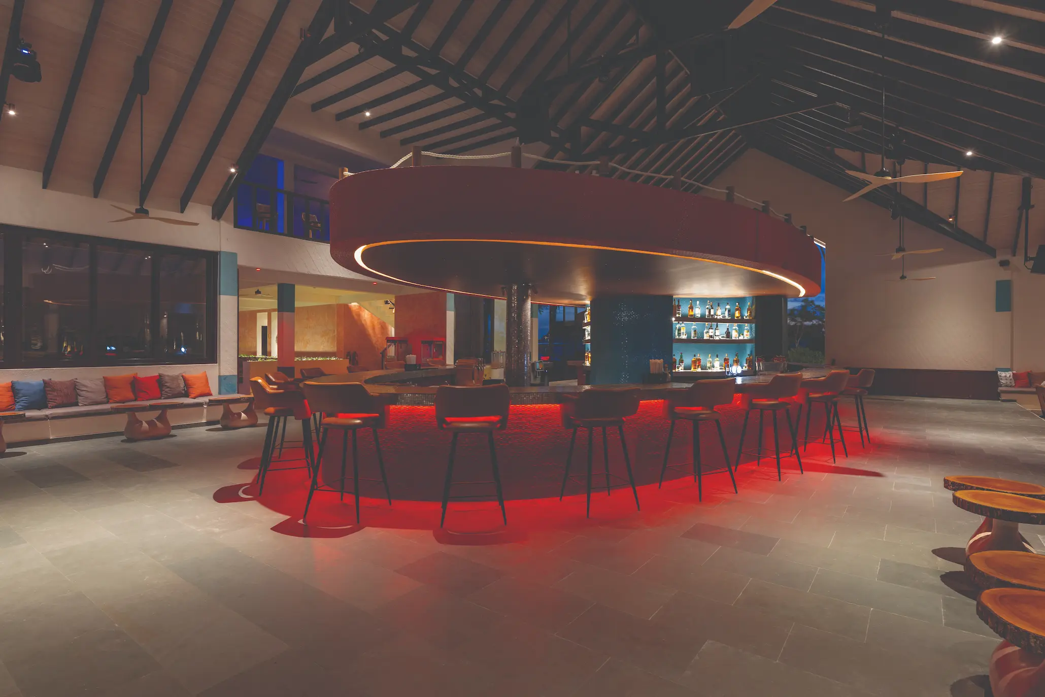 oblu xperience ailafushi x360 bar counter night outlets and dining ailafushi maldives