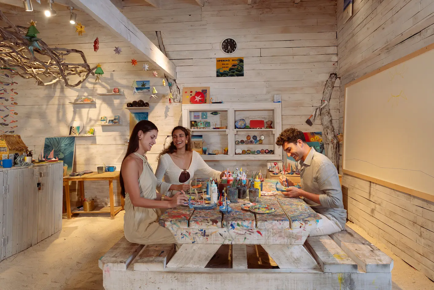 raaya by atmosphere raa atoll maldives lifestyle dhoni making showcasing traditional craftsmanship in a calm island setting