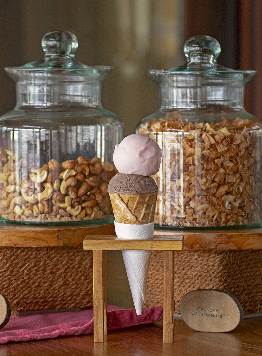 six senses laamu maldives ice chocolate studio artisan dessert experience