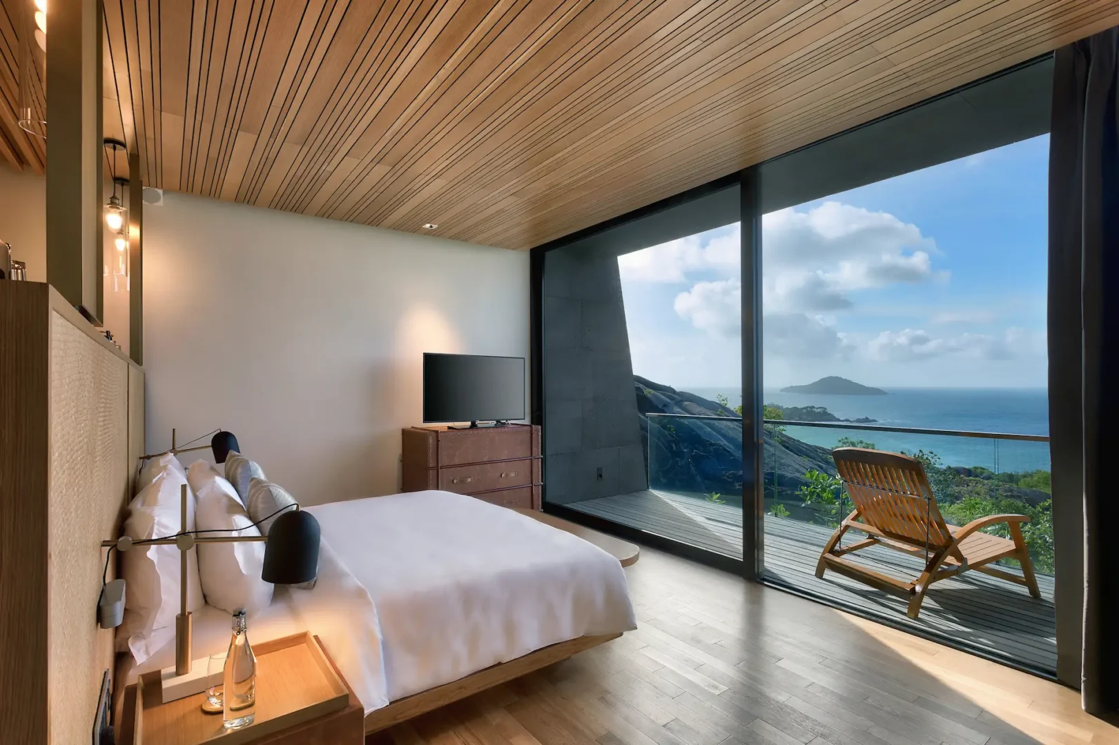 six senses seychelles the sanctuary four bedroom residence bedroom view