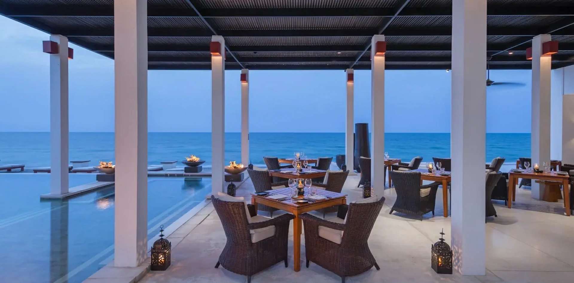 the chedi pool cabana at the chedi muscat oman