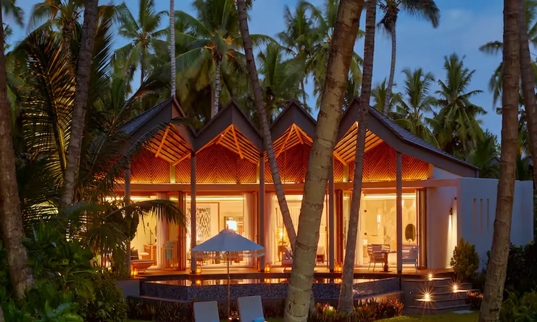 waldorf astoria seychelles one bedroom grand hawksbill pool villa with large private pool and terrace