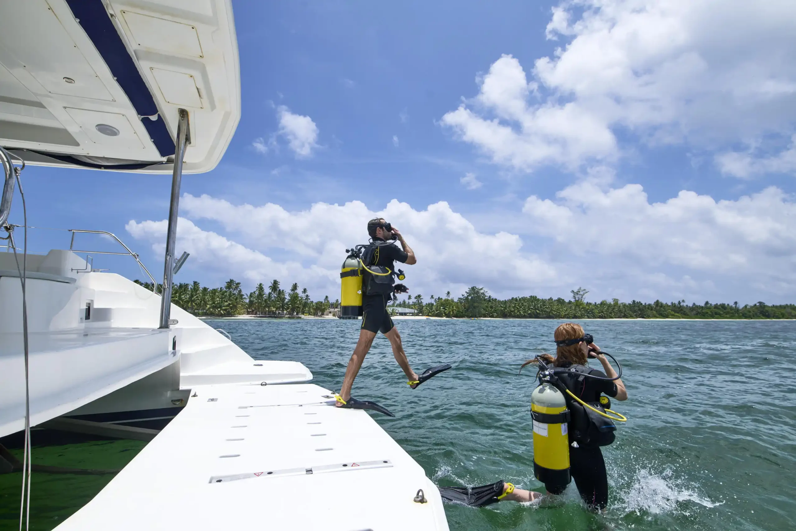 waldorf astoria seychelles platte island diving activity with clear water and coral