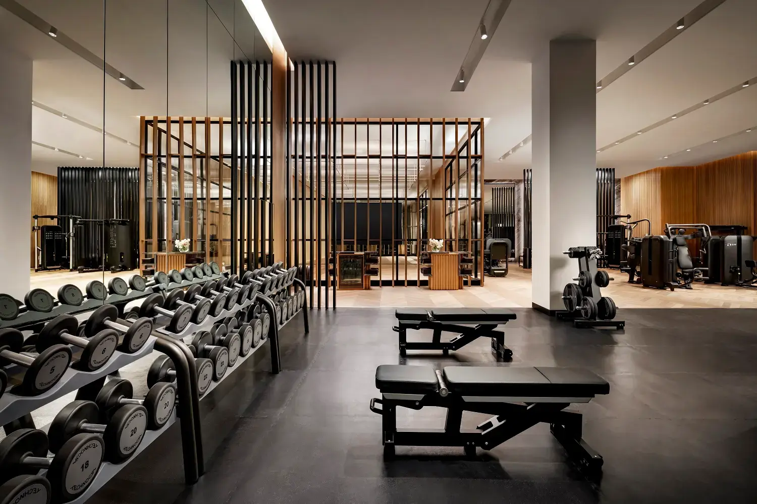 awaken fitness gym studio view at atlantis the palm dubai
