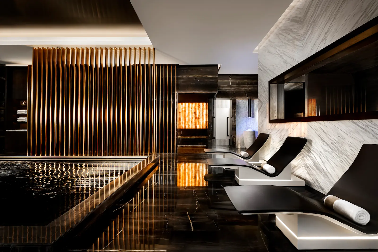 awaken spa indoor pool at atlantis the royal dubai