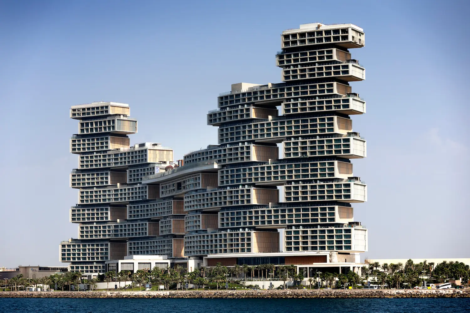 building side view of atlantis the royal dubai