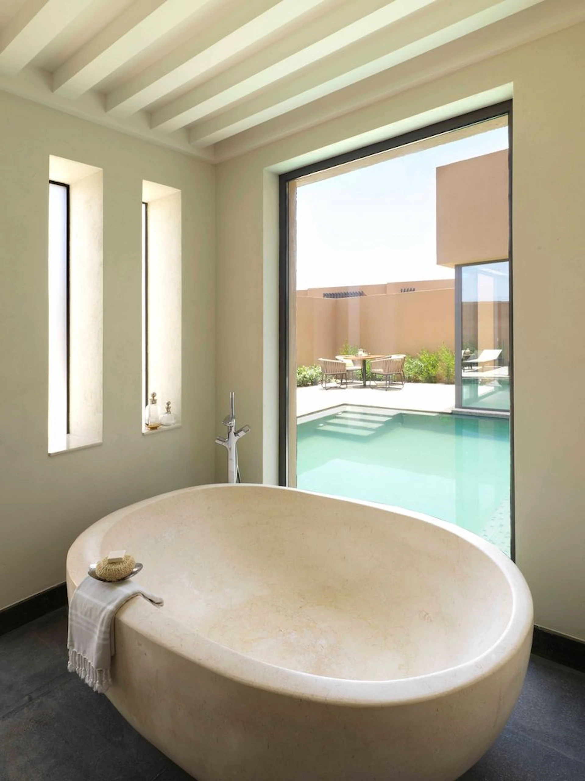 Bath one bedroom garden pool villa anantara al jabal al akhdar oman