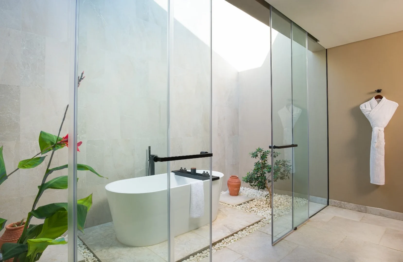 bathroom pool villa alila hinu bay oman