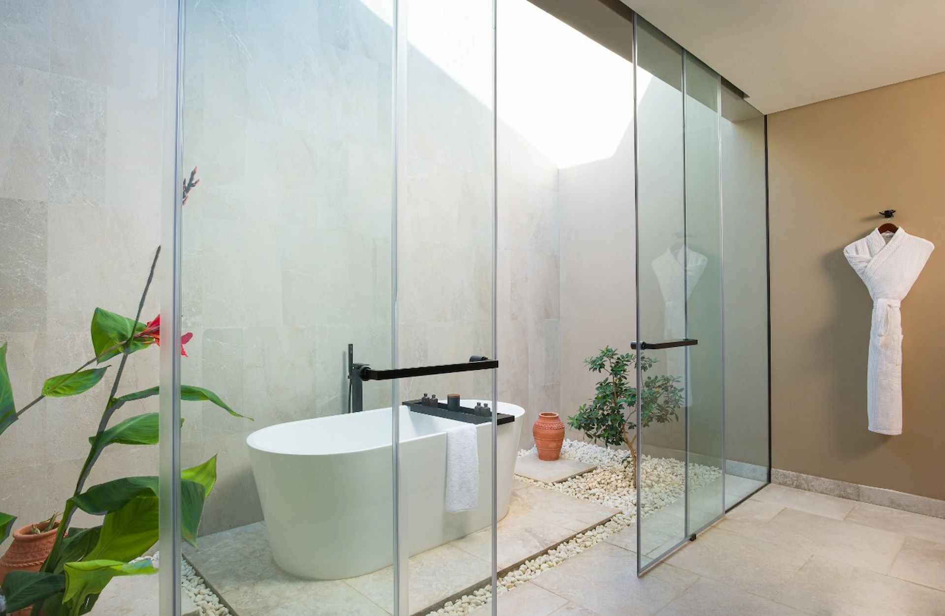 bathroom pool villa alila hinu bay oman