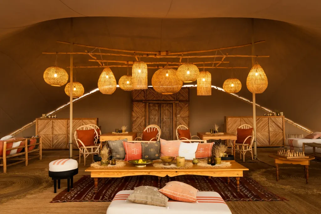 dinner magic camp oman
