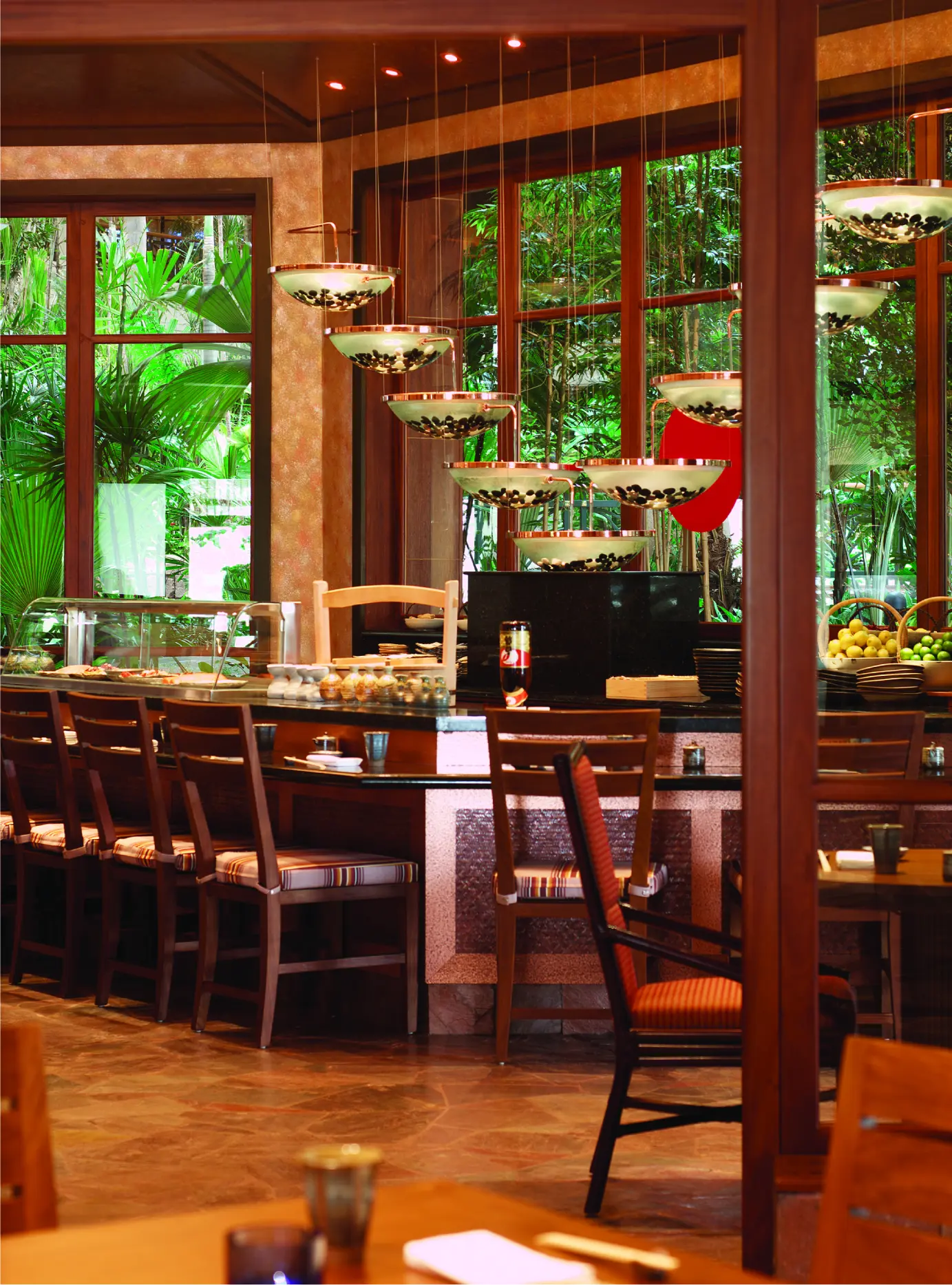 grand hyatt dubai resort waterpark sushi restaurant