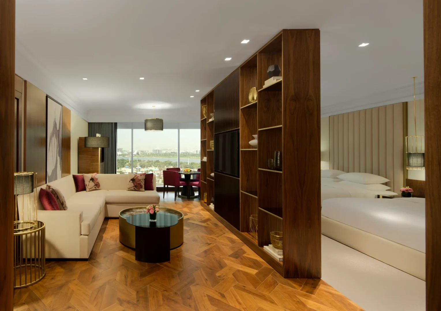 grand hyatt dubai resort waterpark two king bed family suite