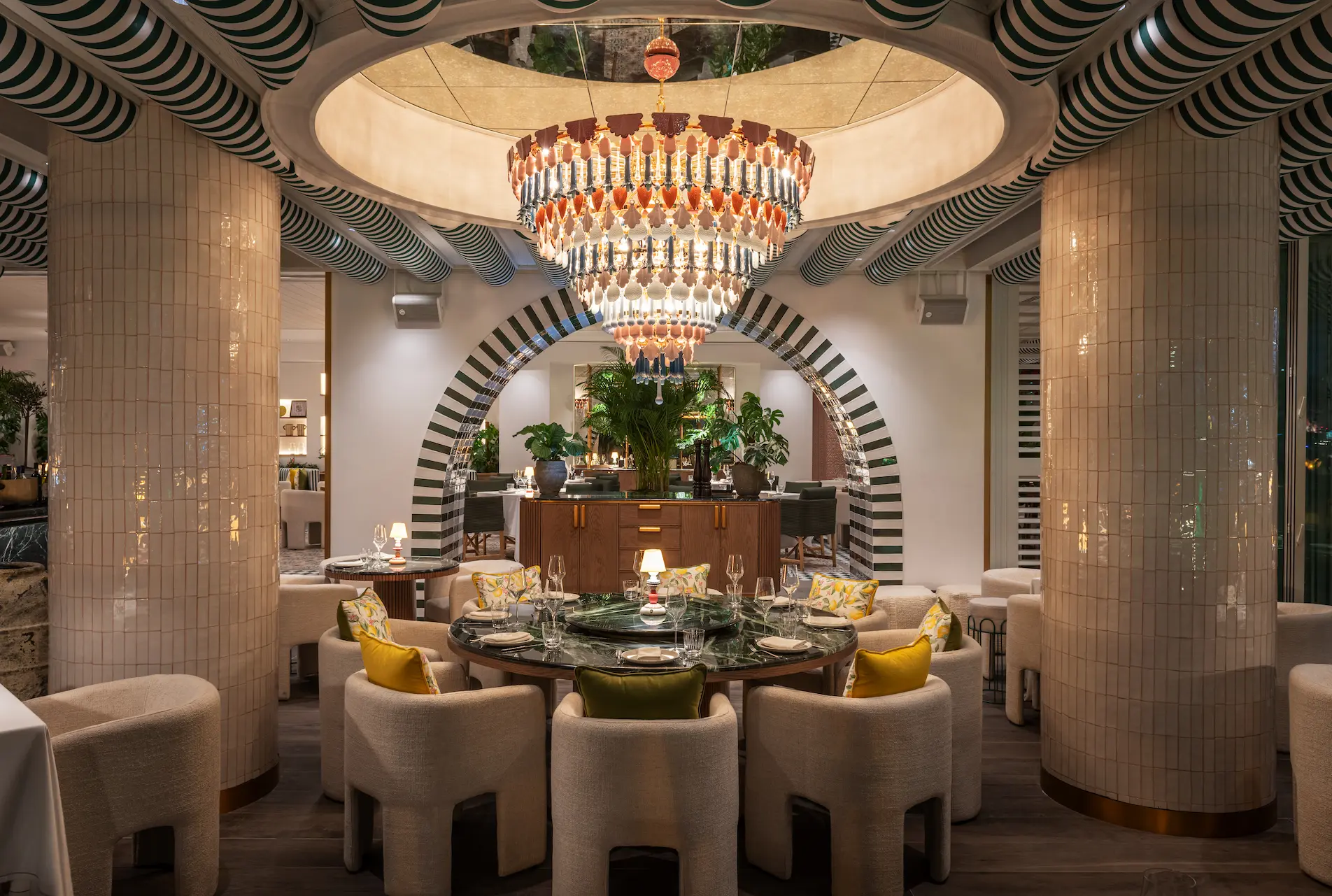 grosvenor house dubai siena restaurant featuring elegant italian inspired dining with refined contemporary style