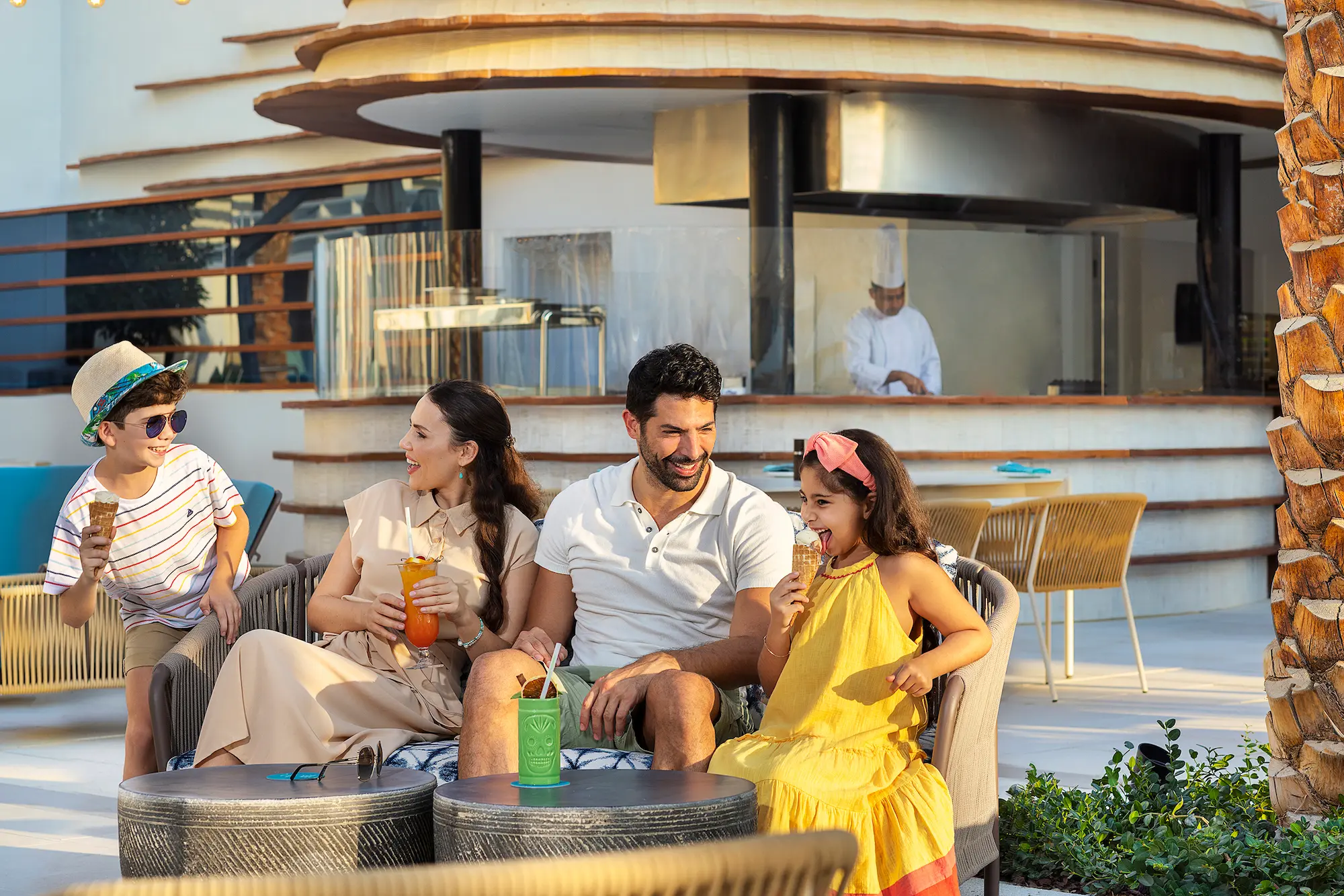 hilton abu dhabi yas island capila pool bar and grill lifestyle