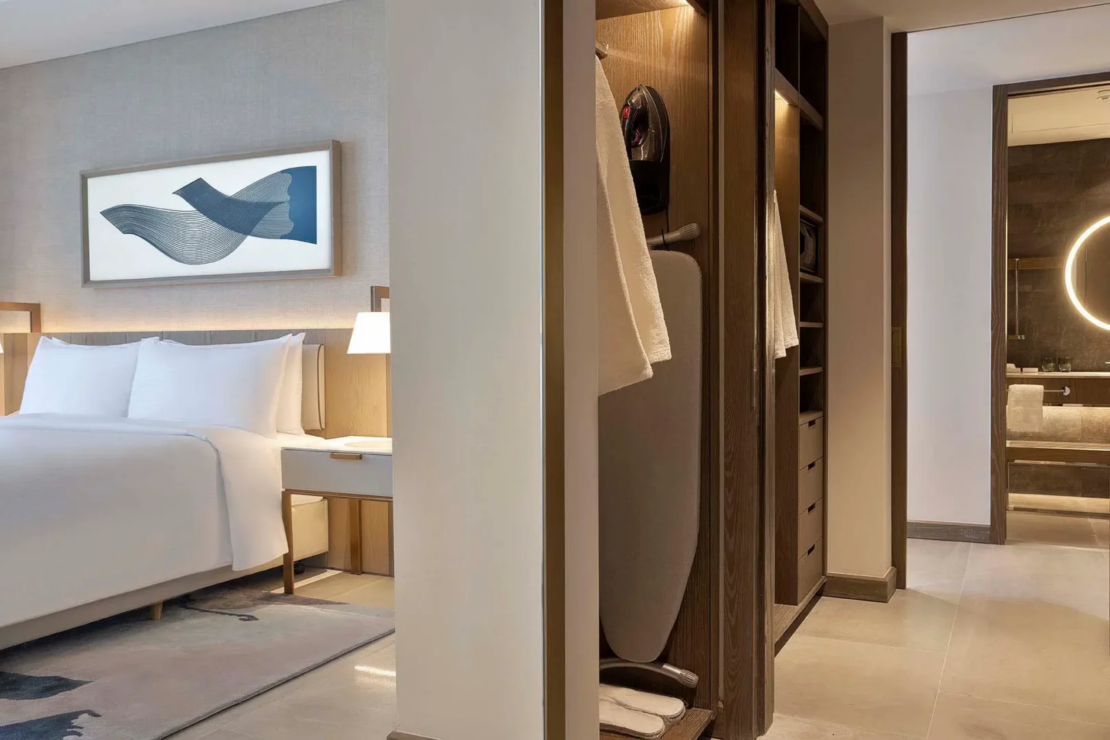 hilton abu dhabi yas island family connecting rooms bathroom access