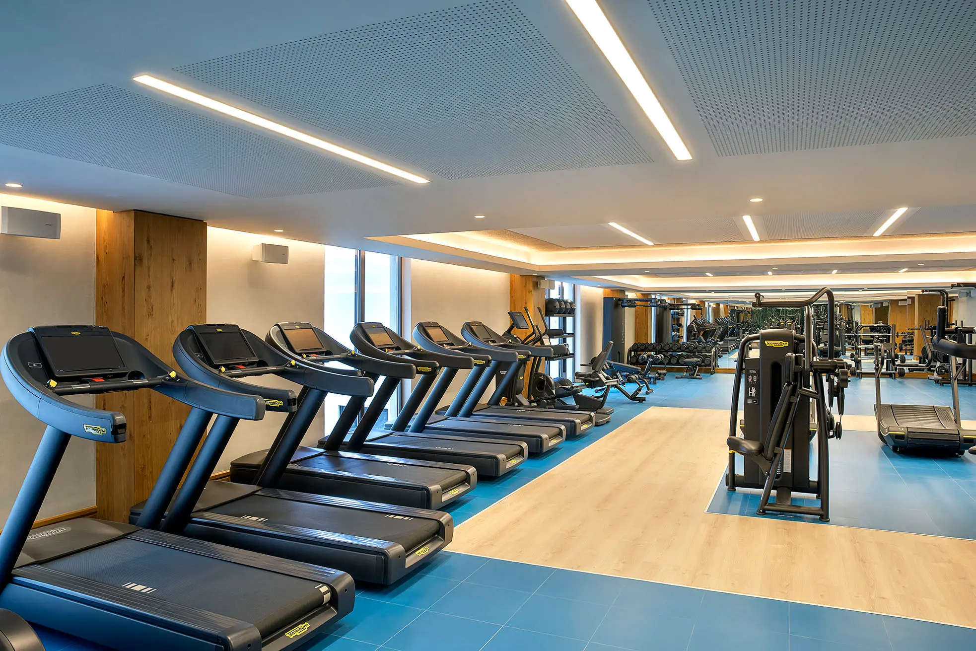 hilton abu dhabi yas island fitness centre
