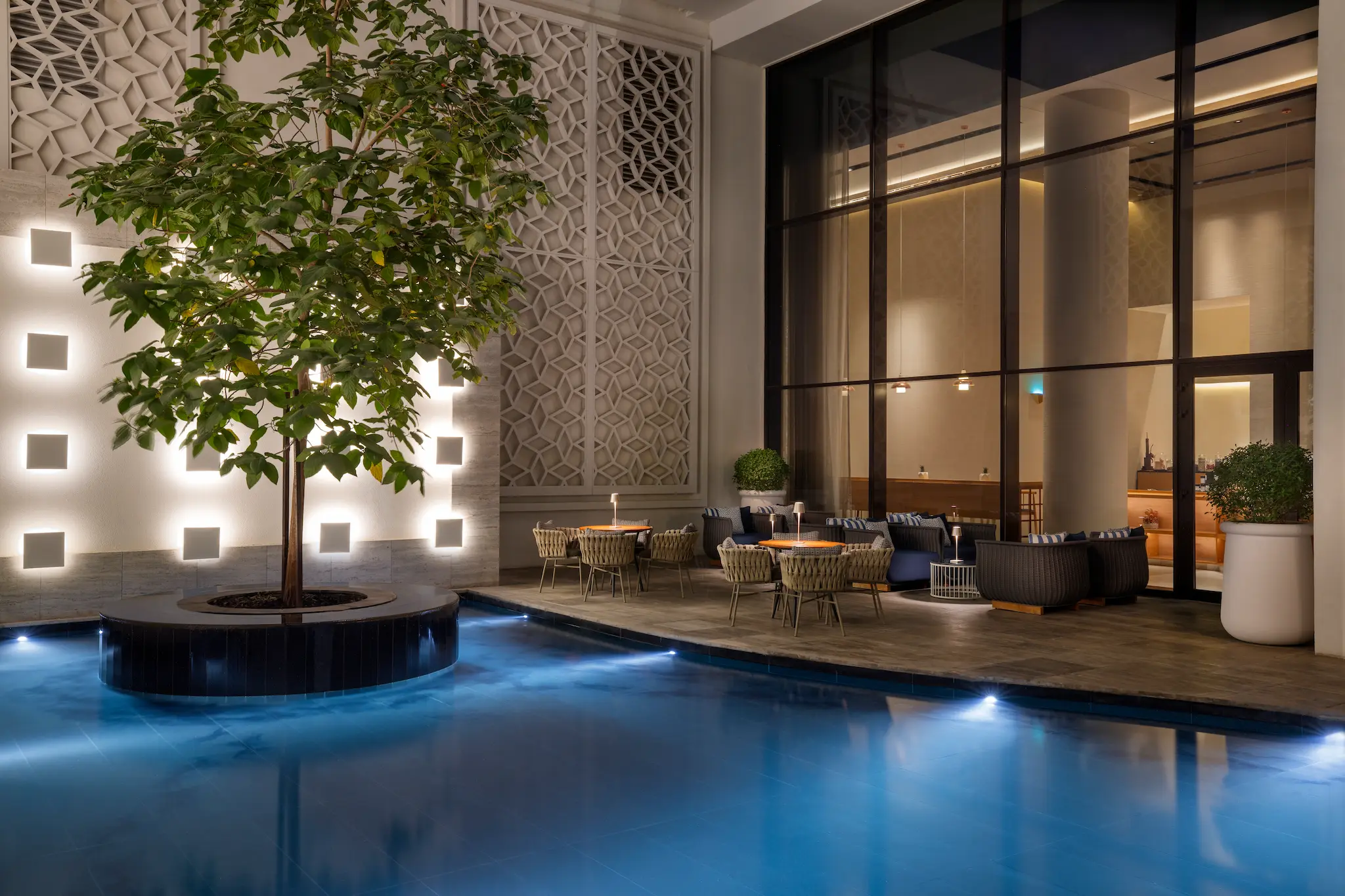 hilton abu dhabi yas island osmo lounge and bar
