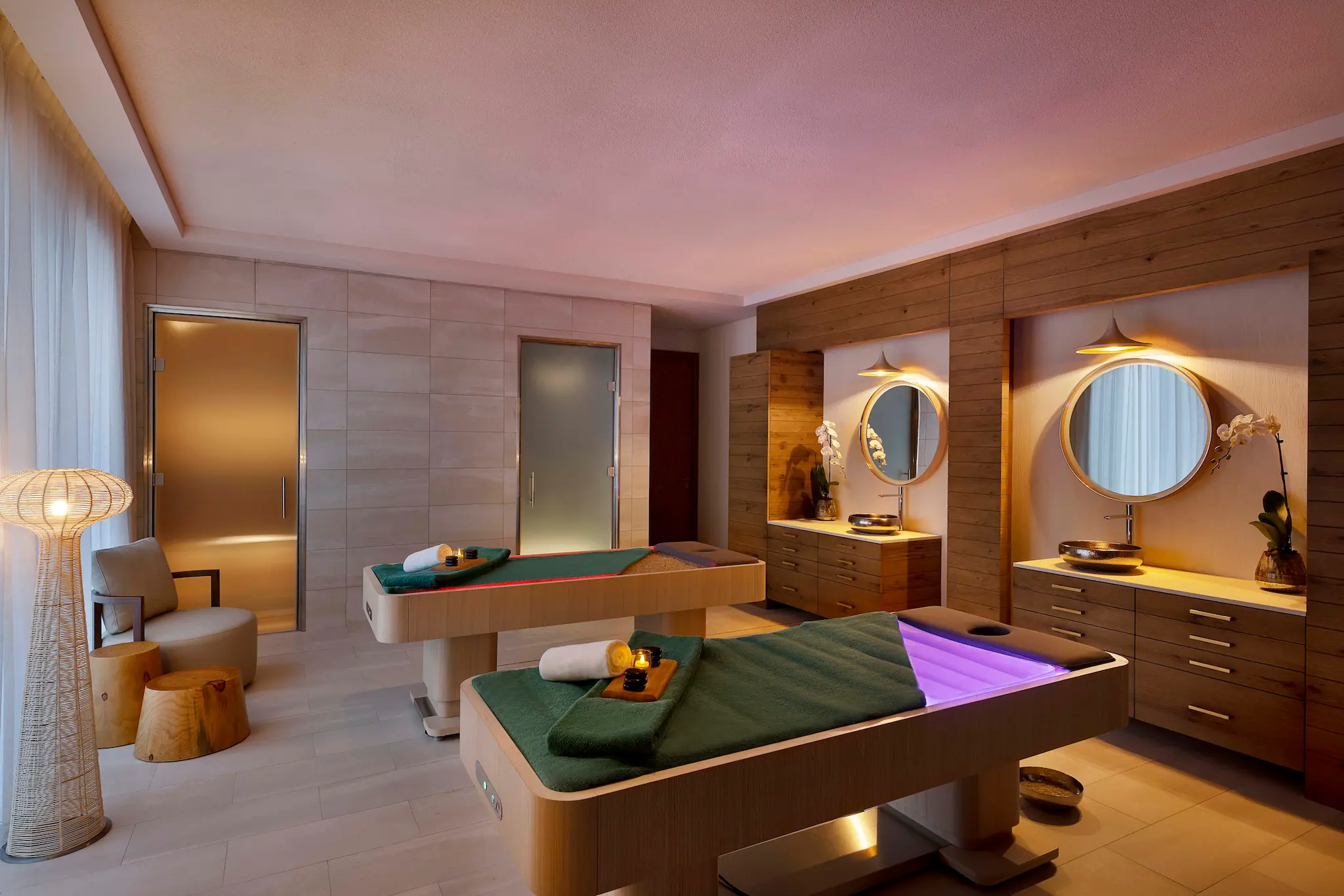 hilton abu dhabi yas island spa couples treatment room