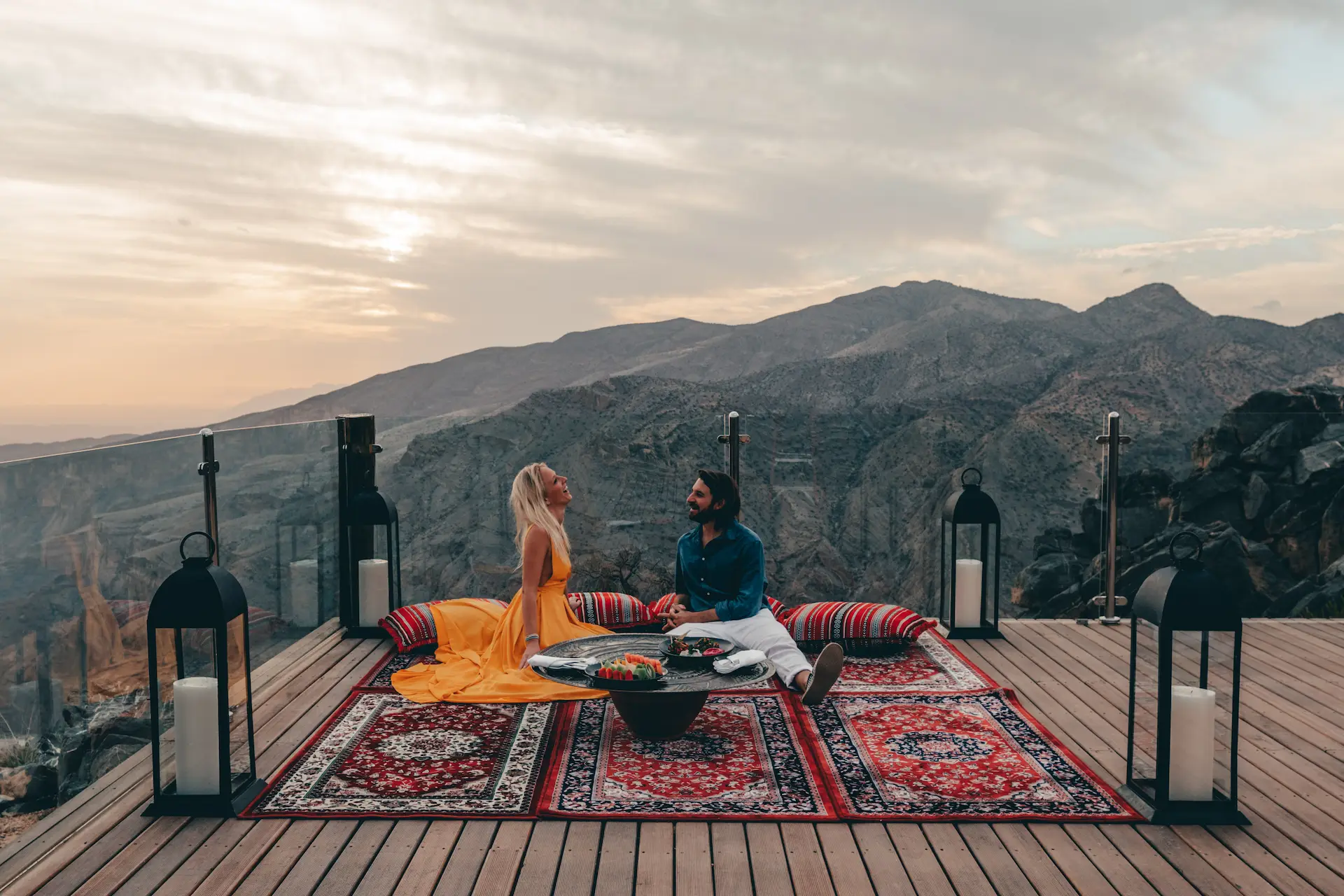 abal bazaar experience at alila jabal akhdar oman