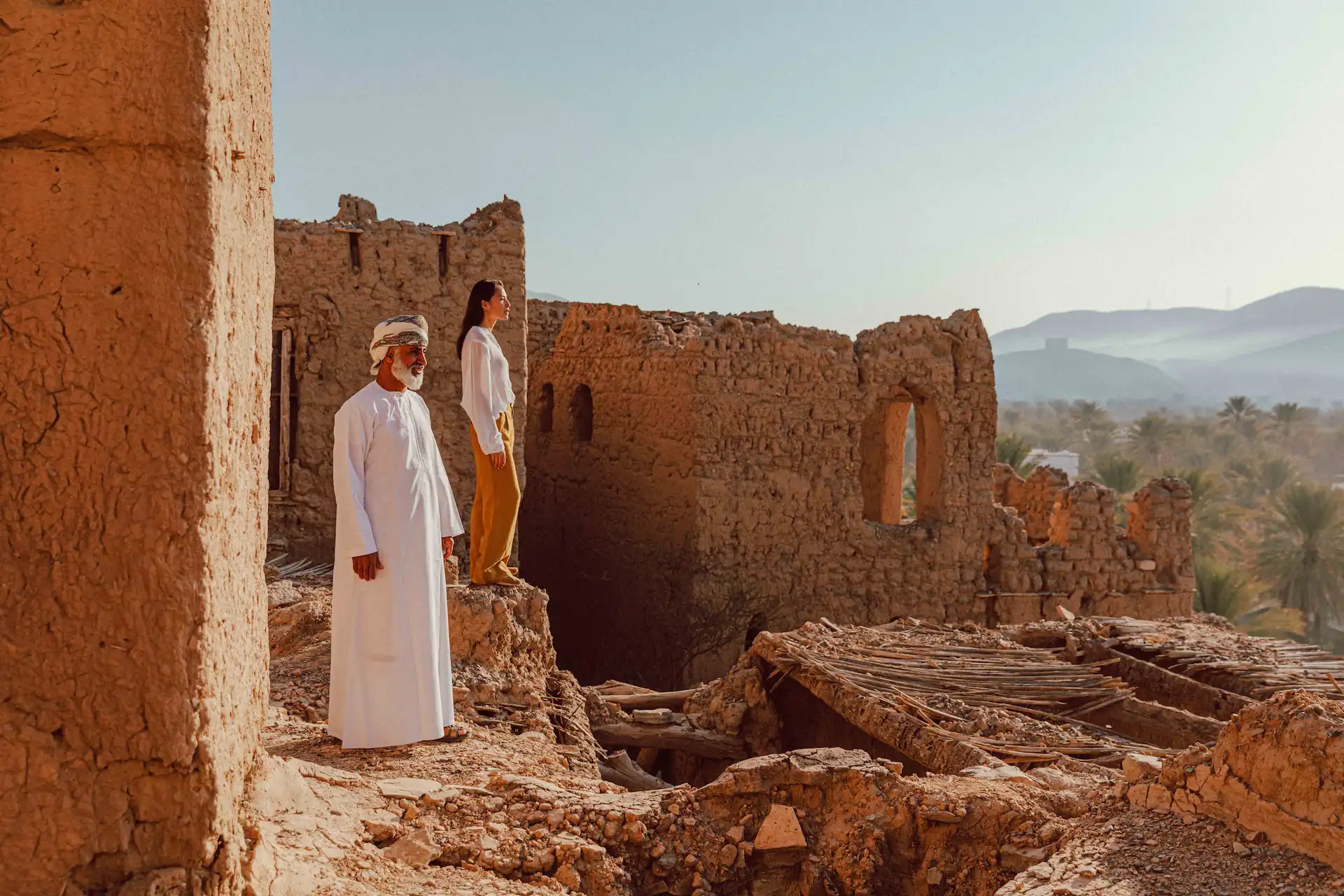 old village birkat local at alila jabal akhdar oman