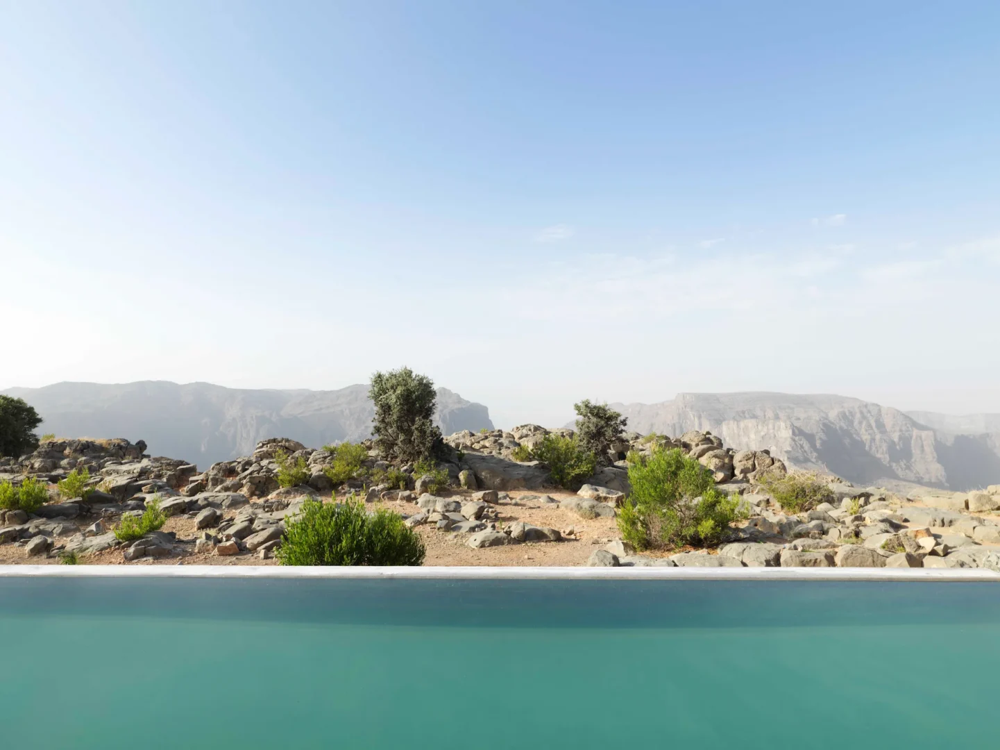 pool one bedroom cliff pool villa anantara al jabal al akhdar oman
