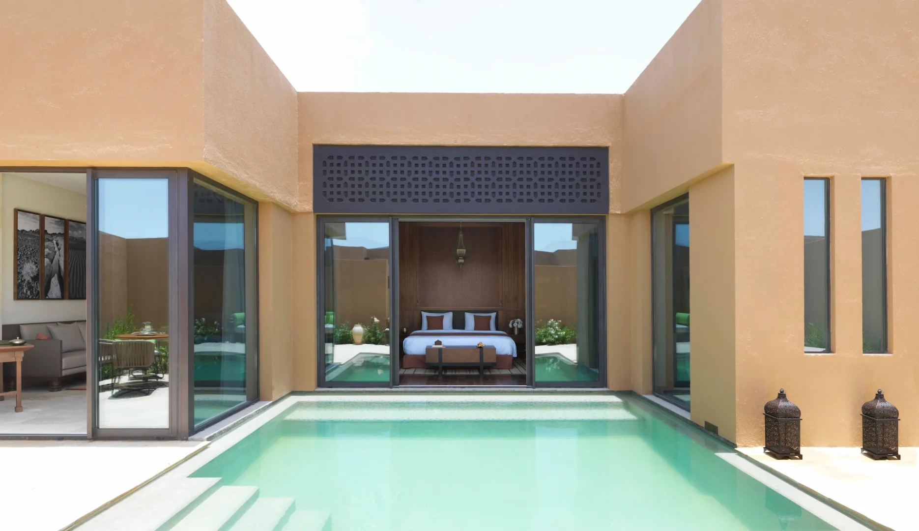 pool one bedroom deluxe garden pool villa anantara al jabal al akhdar oman