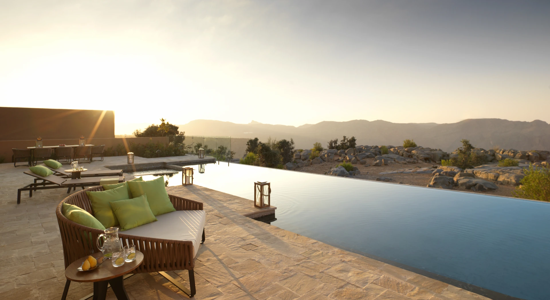 pool three bedroom royal mountain villa anantara al jabal al akhdar oman