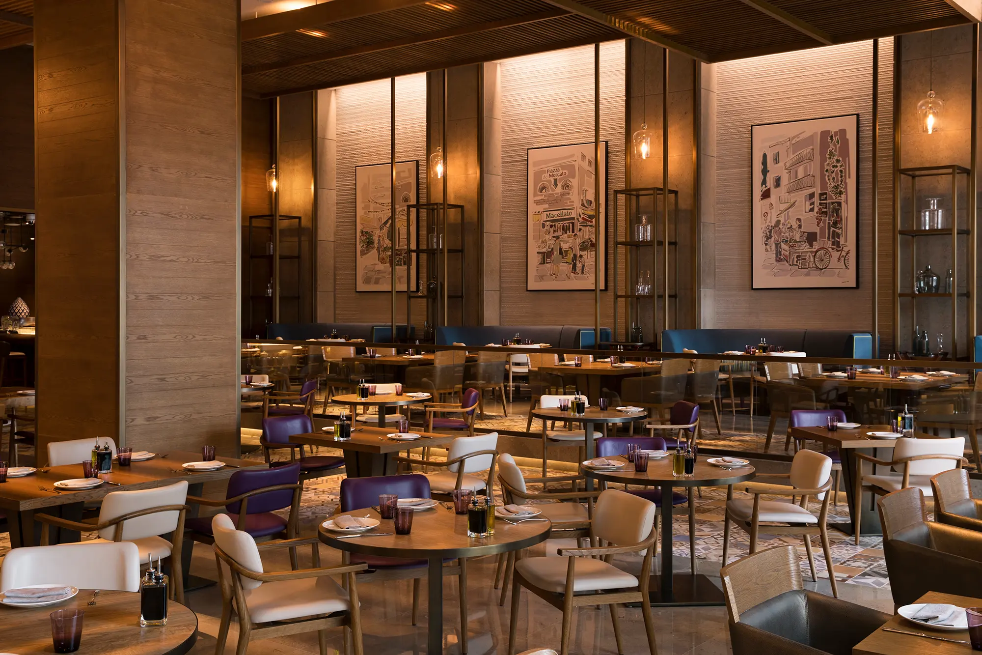 saadiyat rotana resort and villas abu dhabi si ristorante italian dining