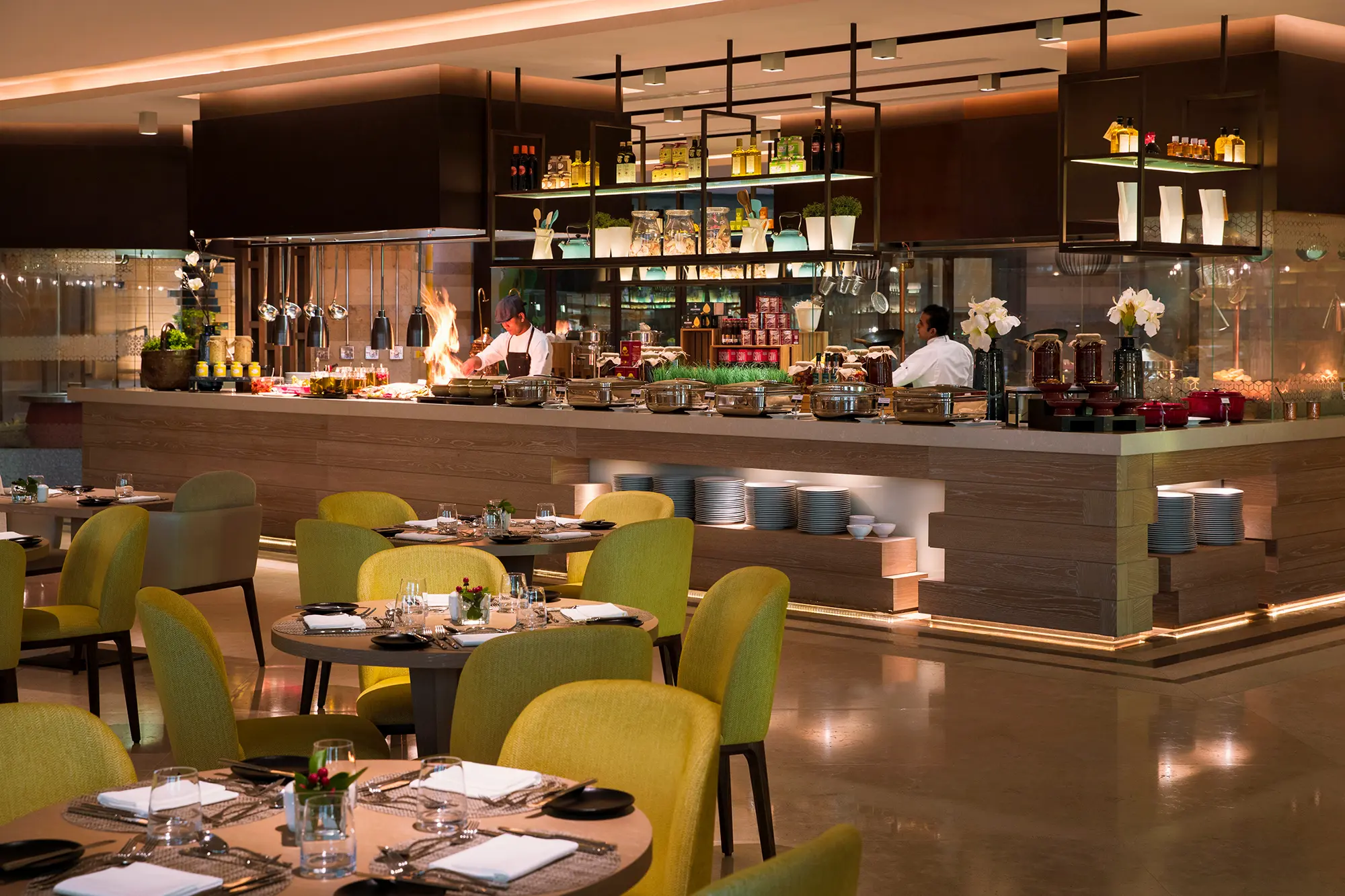 saadiyat rotana resort and villas abu dhabi sim sim restaurant dining