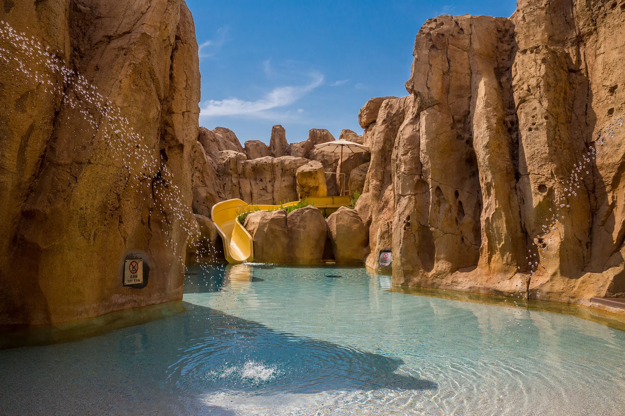 saadiyat rotana resort and villas abu dhabi water slide