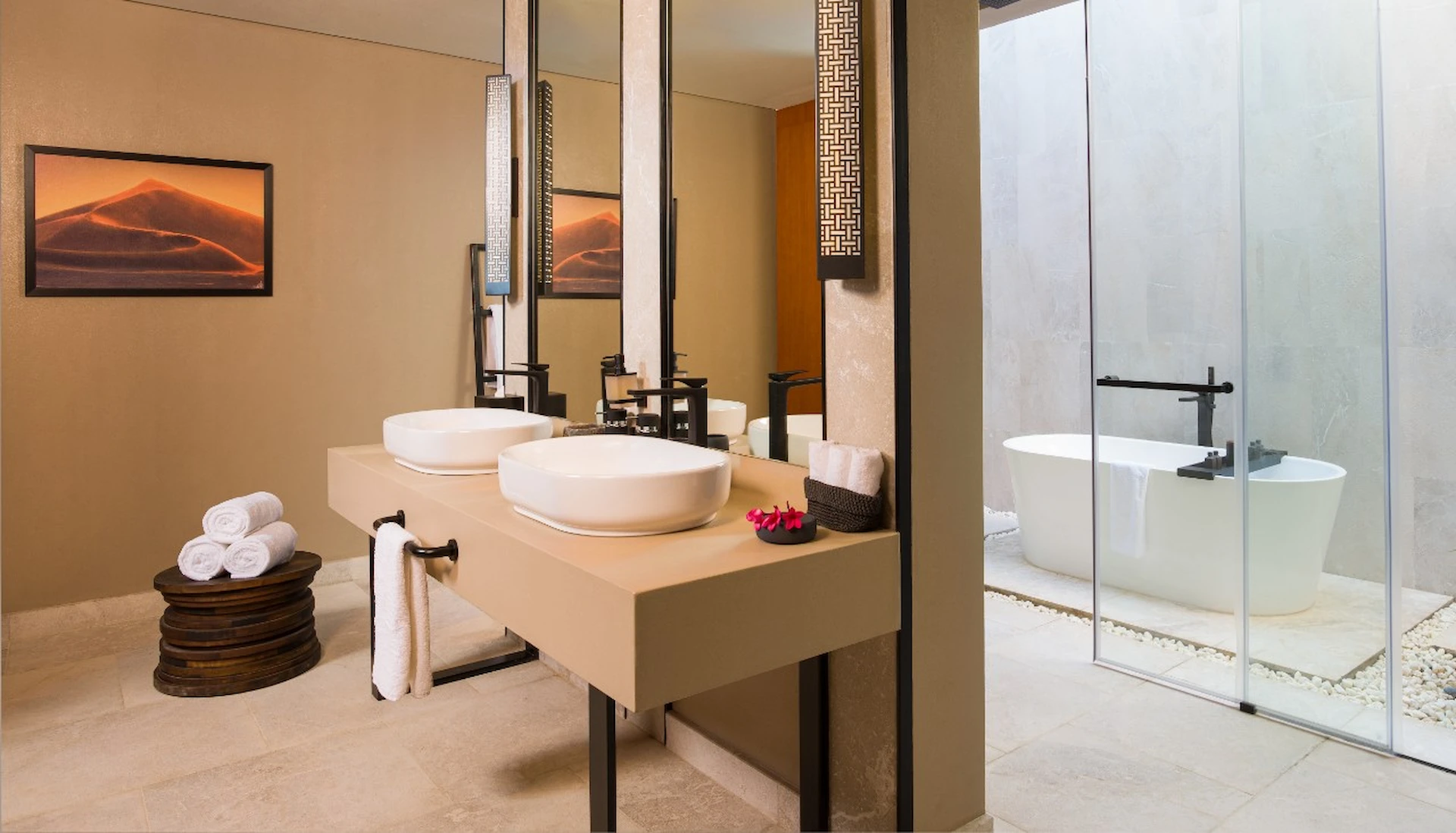 sinks pool villa alila hinu bay oman