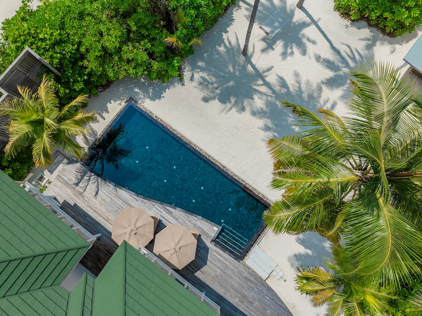 siyam world maldives four bedroom beach residence with private swimming pool offering spacious secluded beachfront luxury
