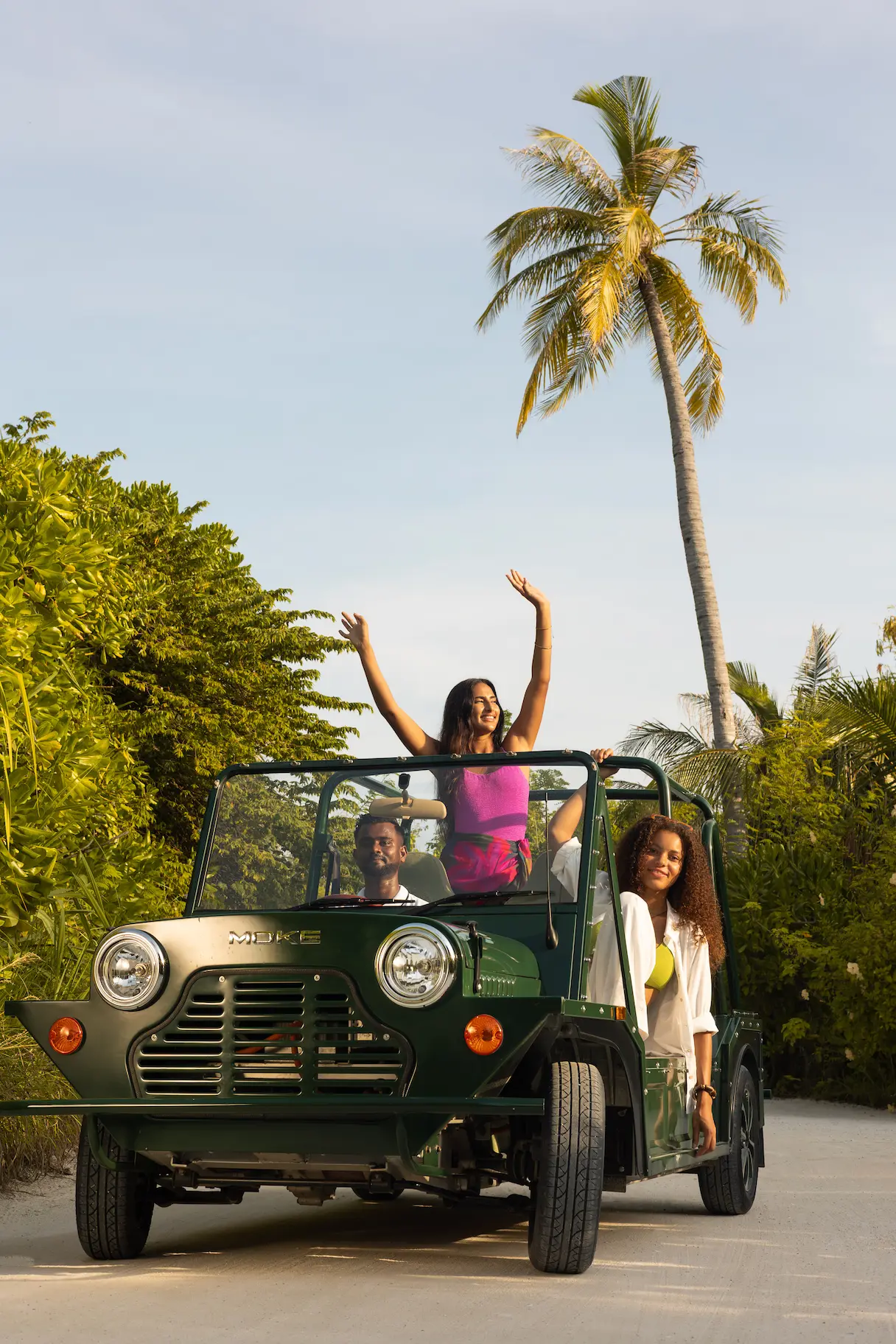 siyam world maldives rent a moke island buggy available for fun tropical resort transportation and scenic beachside exploring