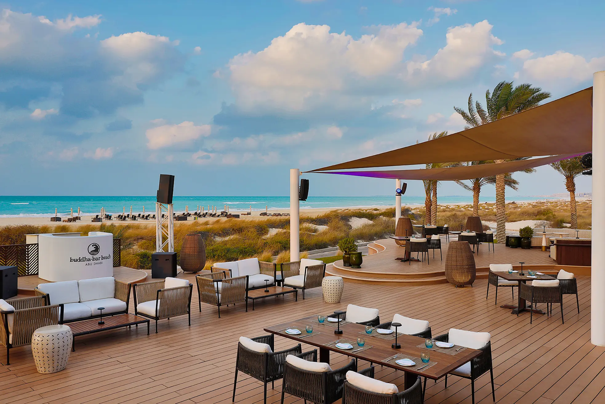 st regis saadiyat island abu dhabi buddha bar beach beachfront dining
