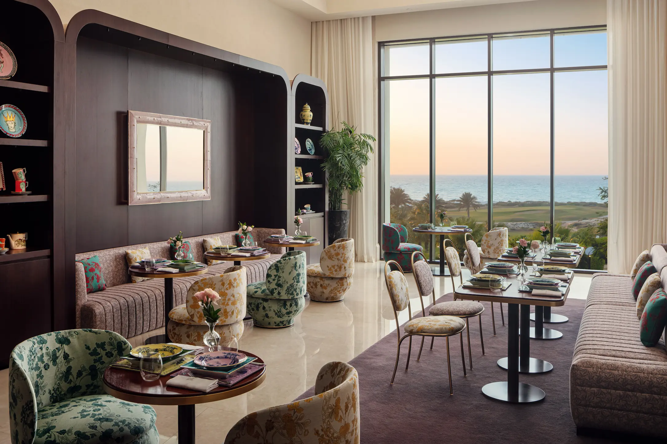 st regis saadiyat island abu dhabi cafe ginori dining venue