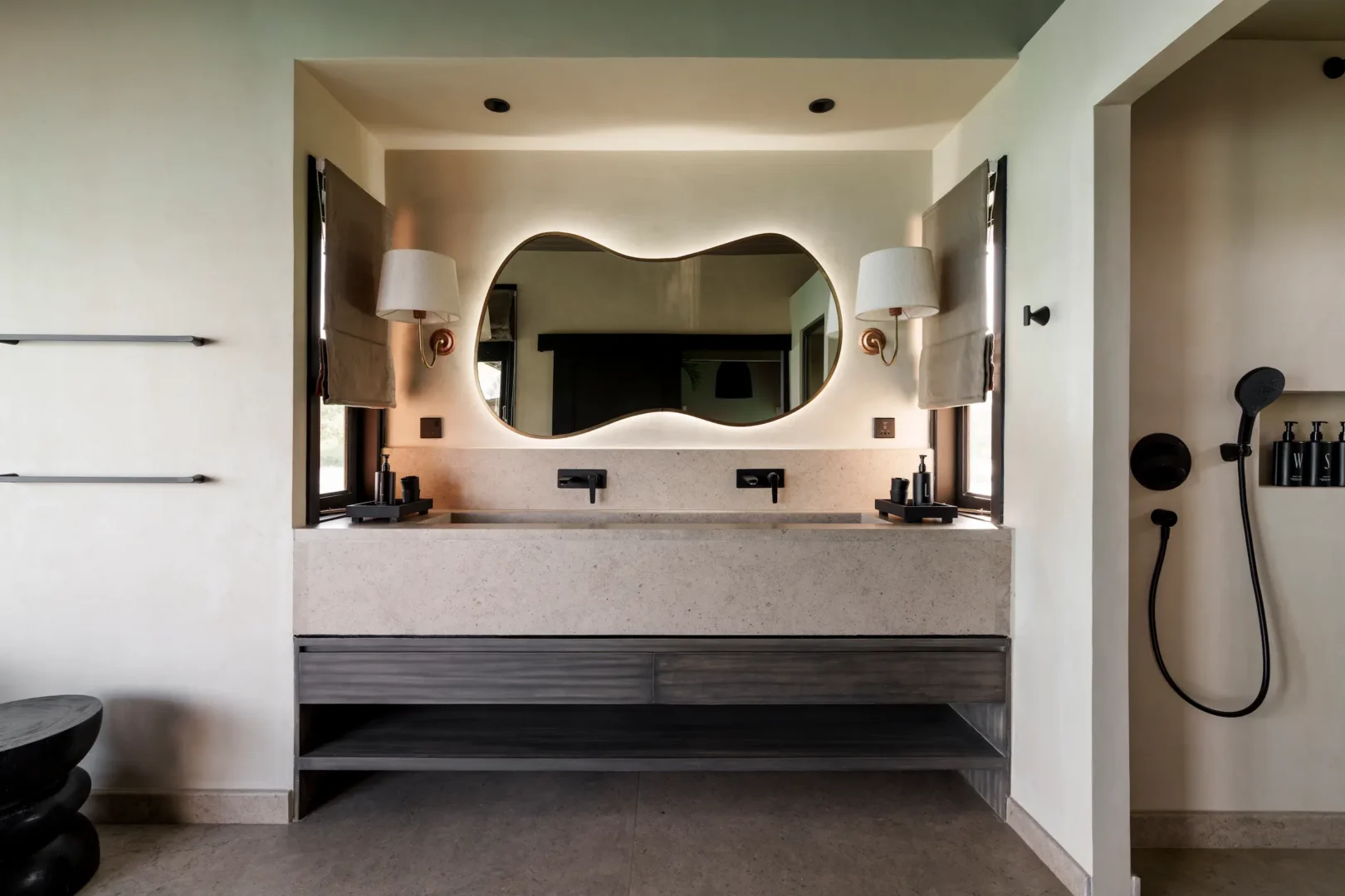 luxury water villa with pool bathroom at sun siyam iru fushi maldives overwater accommodation