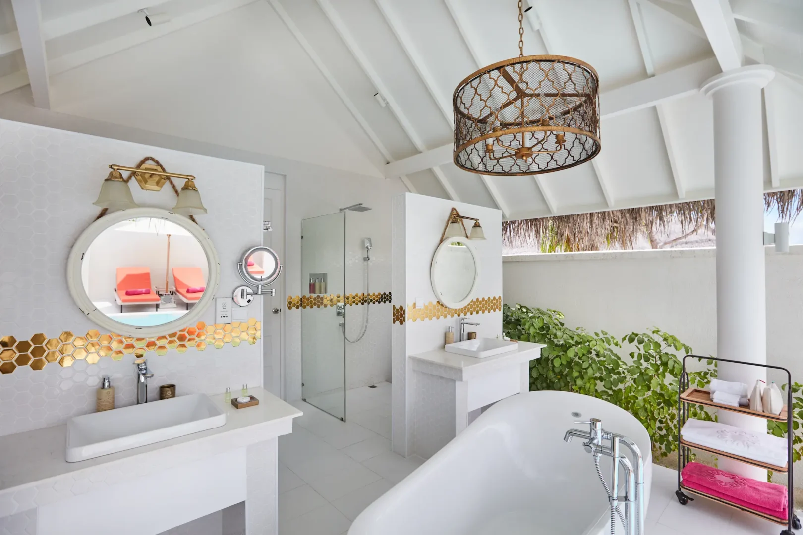 sun siyam iru veli beach residence with pool bathroom maldives